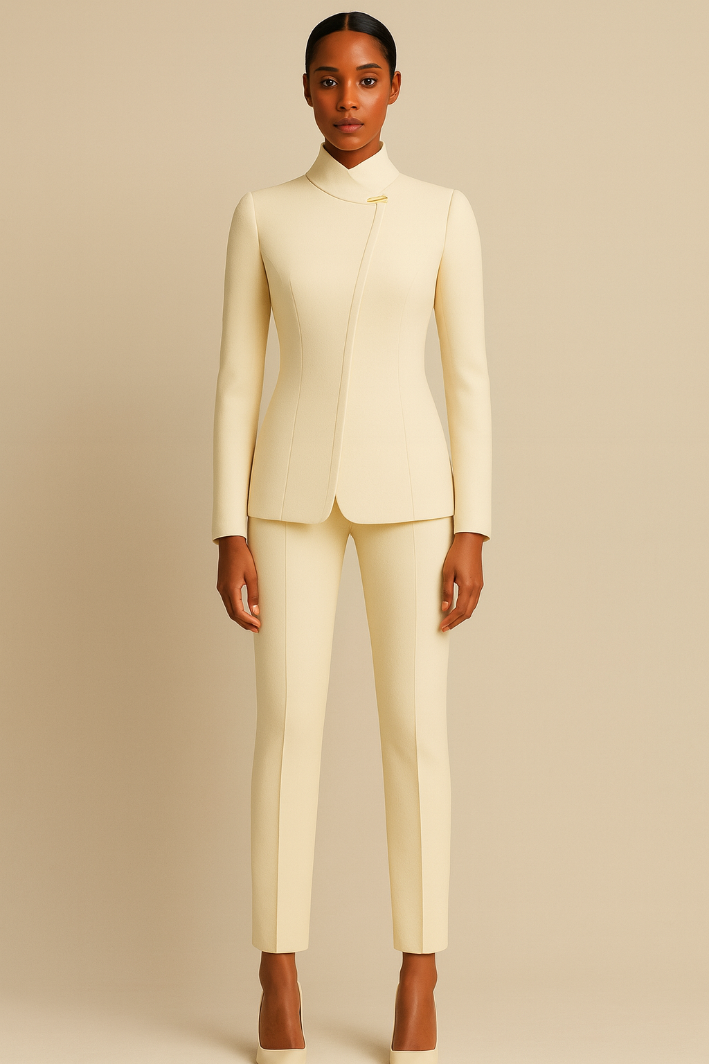 The “Hadarah” Suit — Splendor in Ivory