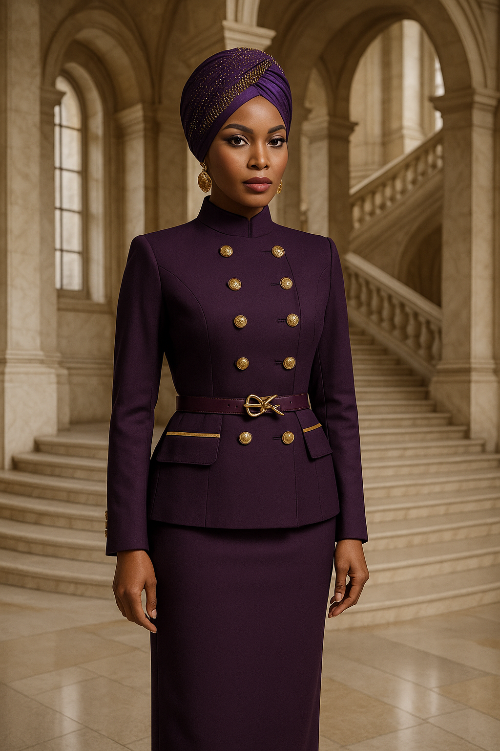 The Royal Column Suit