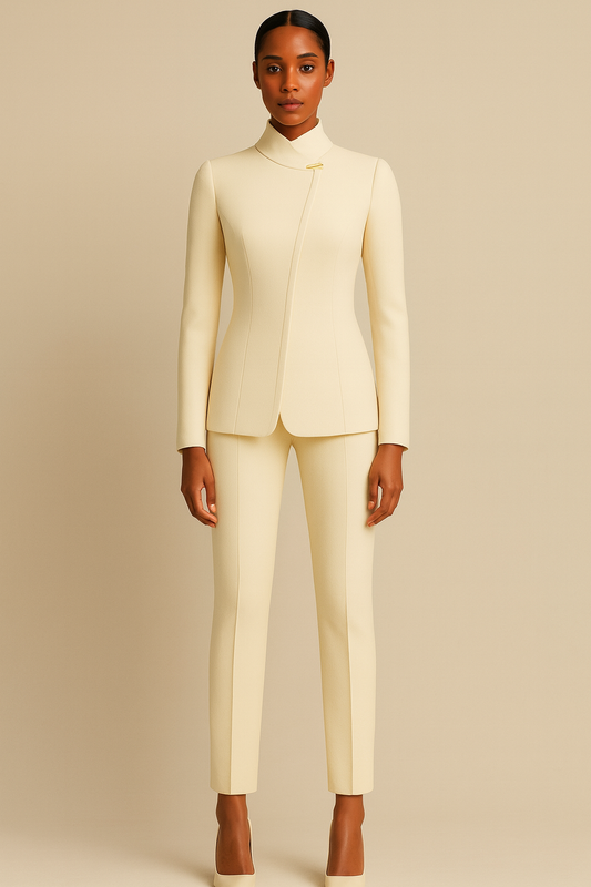 The “Hadarah” Suit — Splendor in Ivory