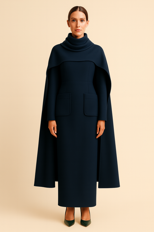Tzava Elohim Cape Dress – Winter 2025